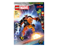 Klocki LEGO® LEGO Marvel 76243 Mechaniczna zbroja Rocketa